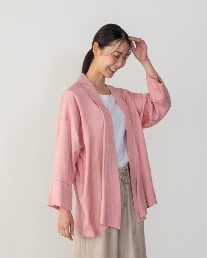 flow shirt / pink