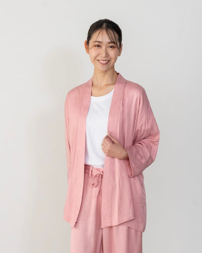 flow shirt / pink