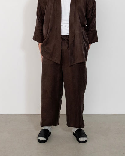 still pants / brown