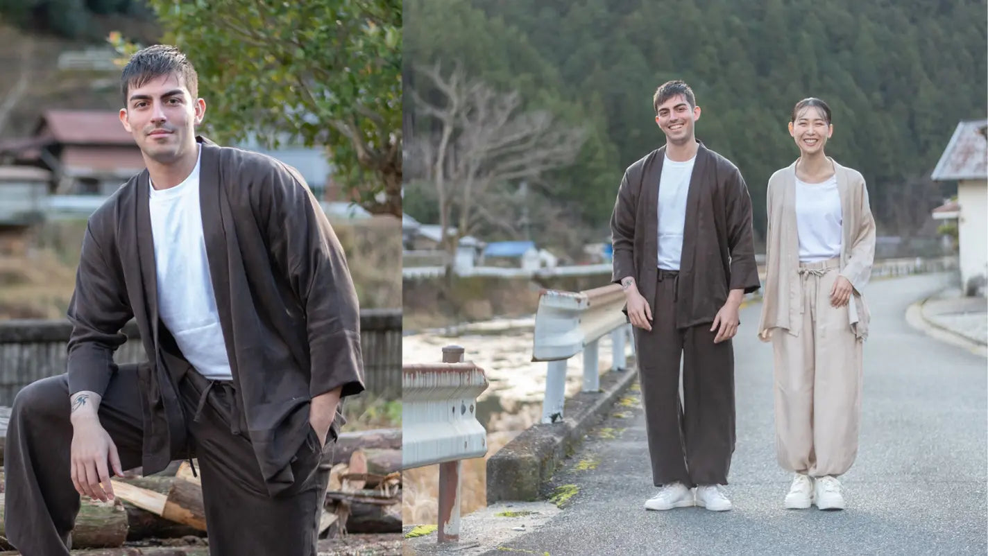 still pants / brown